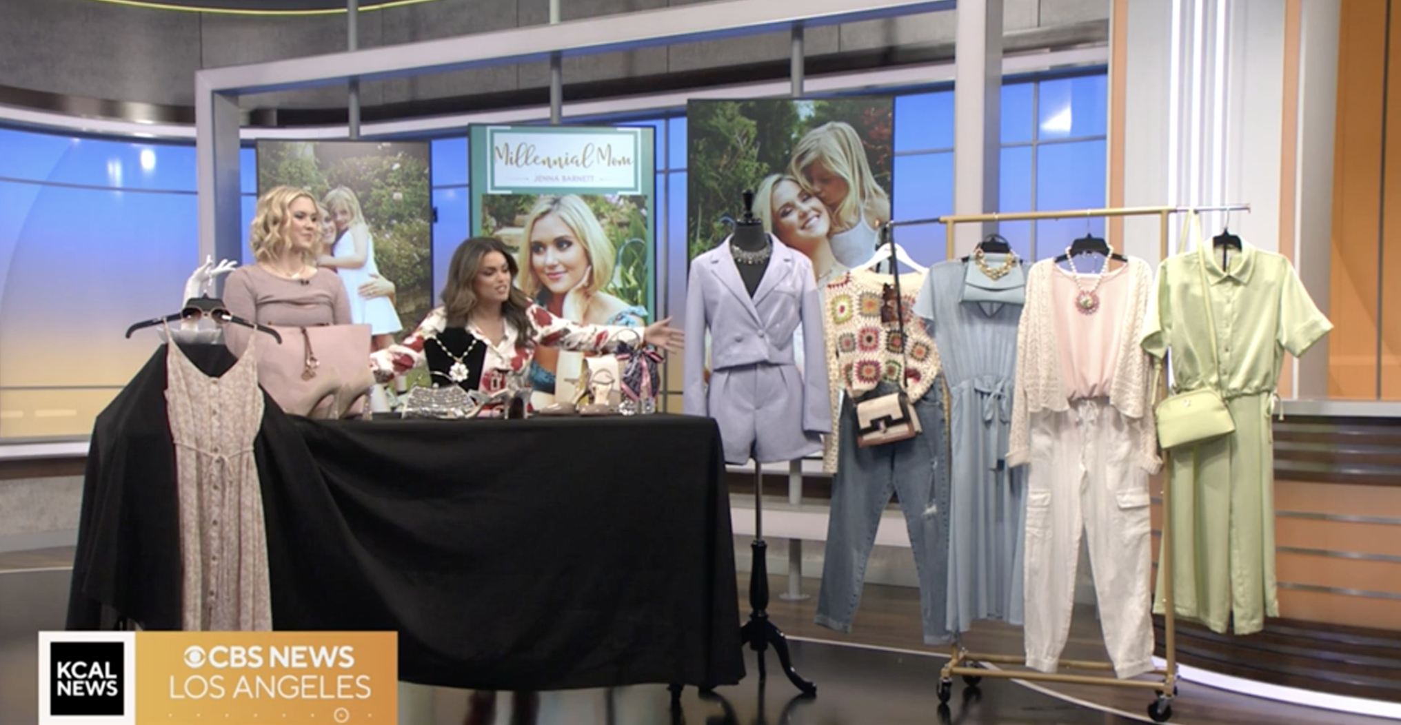 KCAL: Spring Fashion Trends with T.J. Maxx & Marshalls Millennial Mom