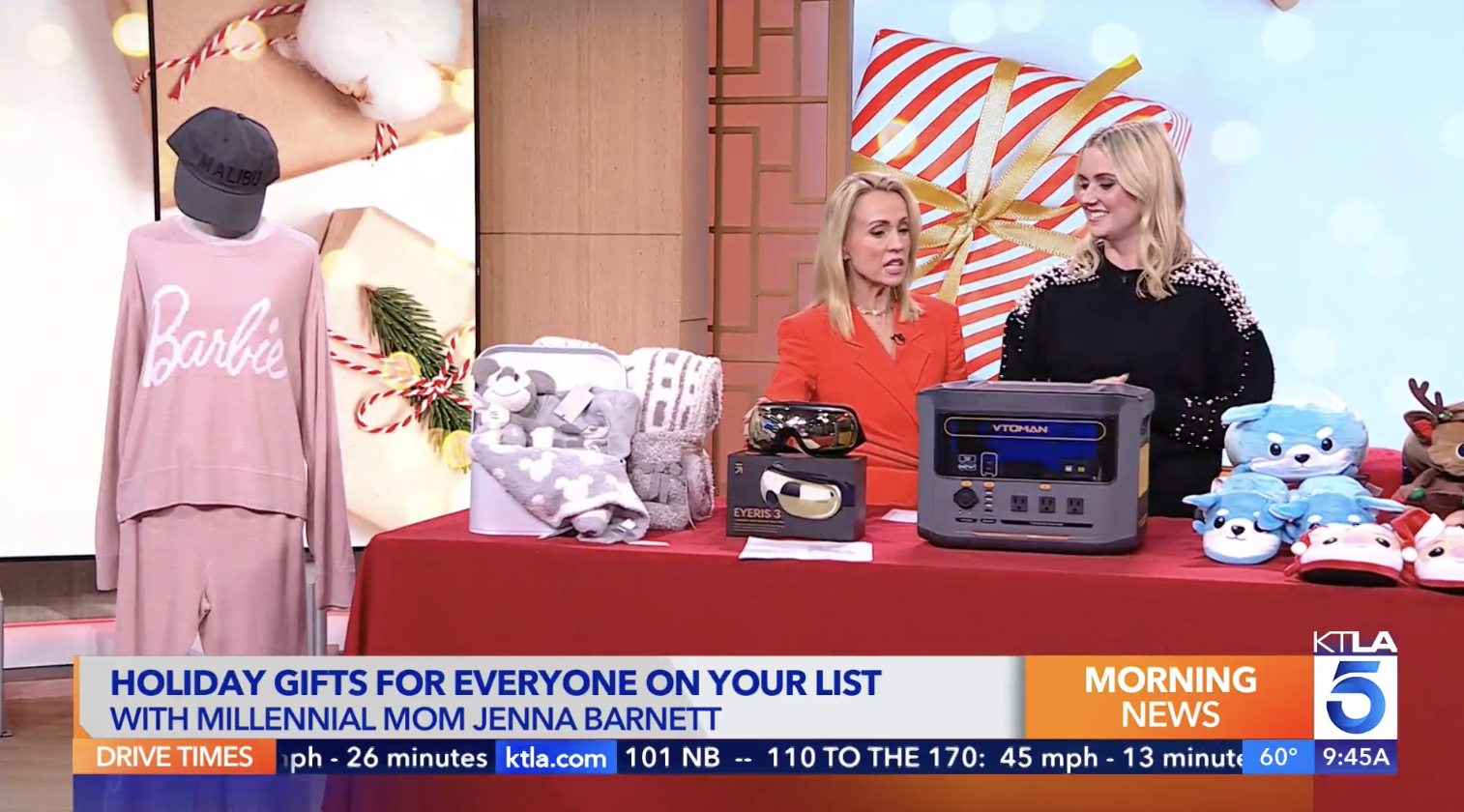KTLA: Holiday Gifts for the Whole Family Millennial Mom